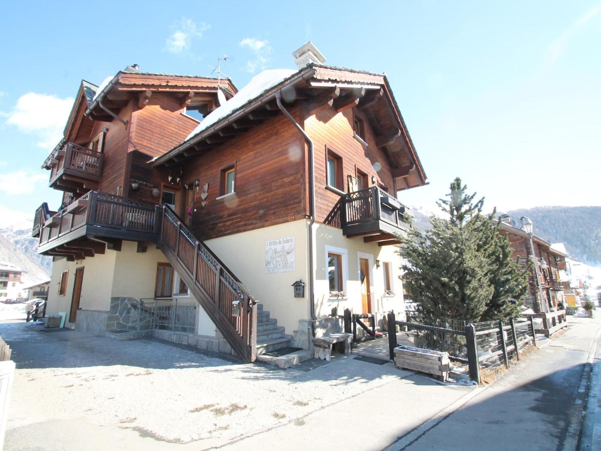 Apartment In Baita Only 200M From The Ski Lifts リヴィーニョ エクステリア 写真